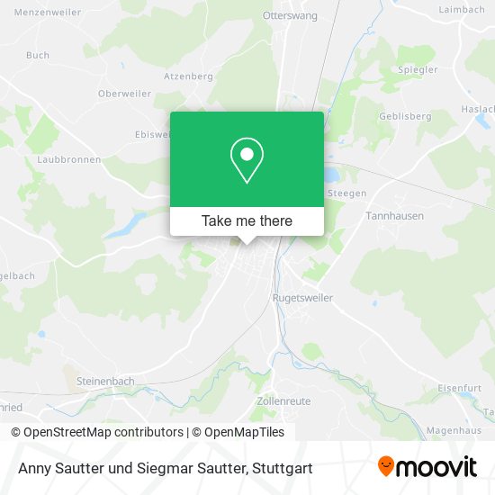 Anny Sautter und Siegmar Sautter map