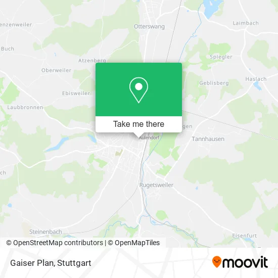 Карта Gaiser Plan