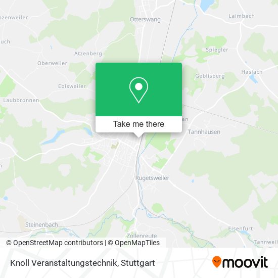 Knoll Veranstaltungstechnik map