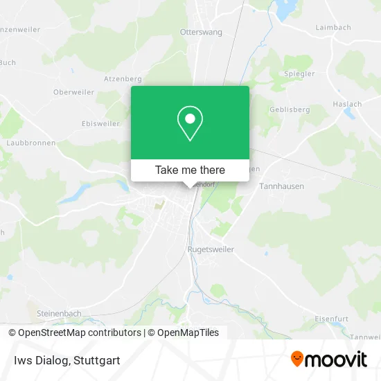 Iws Dialog map
