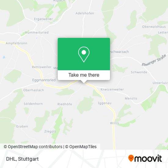 Карта DHL
