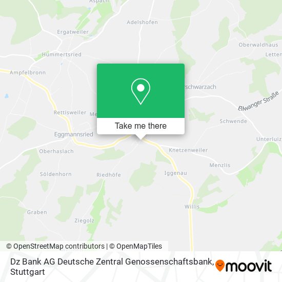 Карта Dz Bank AG Deutsche Zentral Genossenschaftsbank