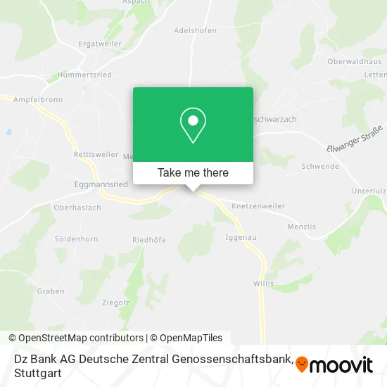 Карта Dz Bank AG Deutsche Zentral Genossenschaftsbank