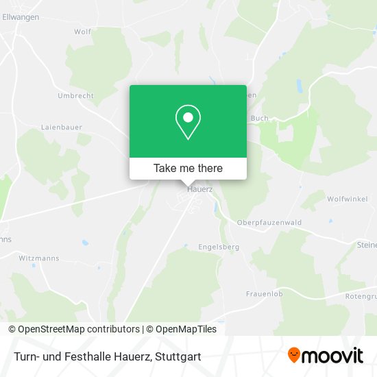 Turn- und Festhalle Hauerz map