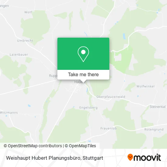 Карта Weishaupt Hubert Planungsbüro