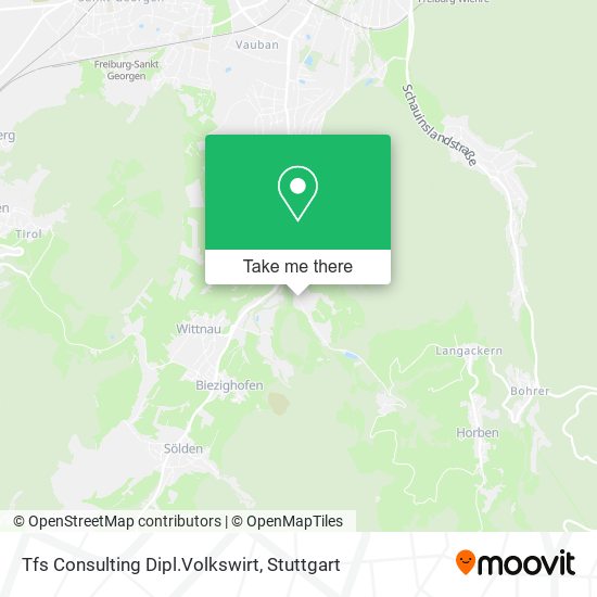 Карта Tfs Consulting Dipl.Volkswirt