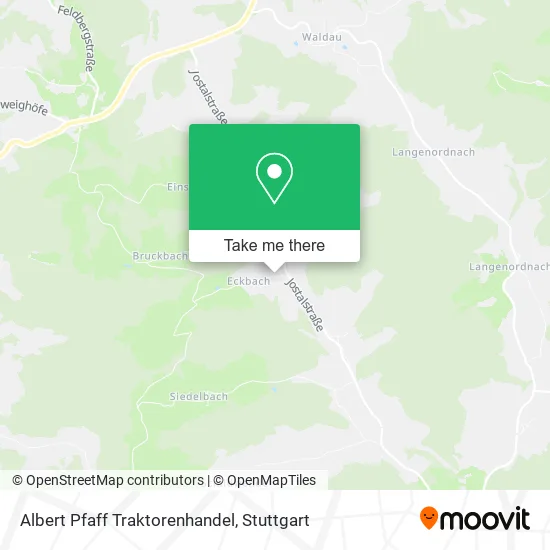 Карта Albert Pfaff Traktorenhandel
