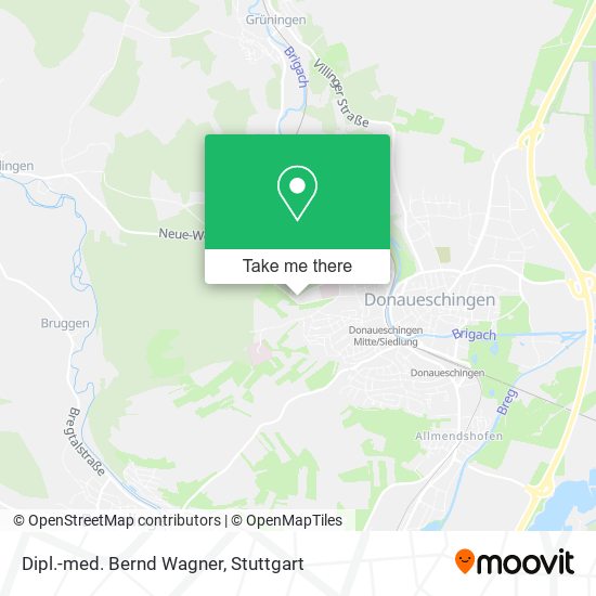 Dipl.-med. Bernd Wagner map