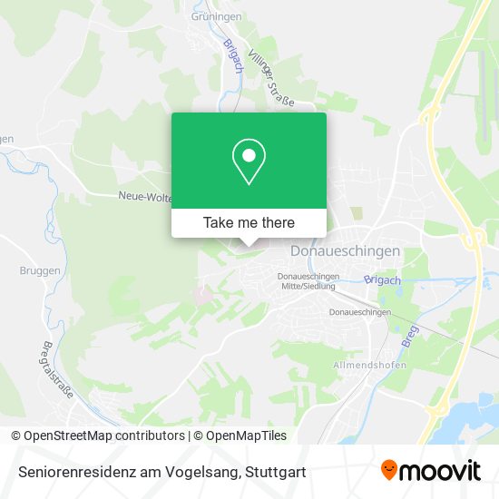 Карта Seniorenresidenz am Vogelsang
