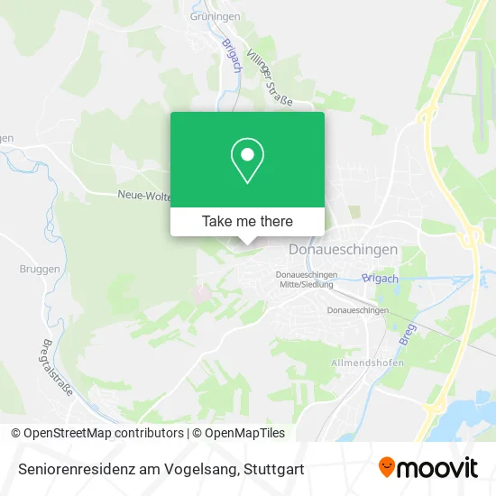 Карта Seniorenresidenz am Vogelsang