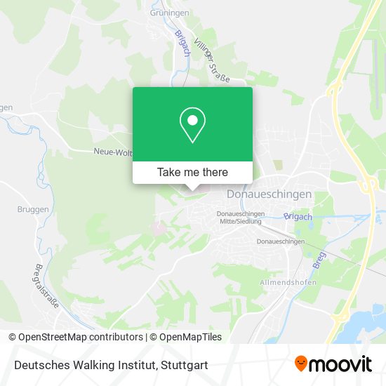 Deutsches Walking Institut map