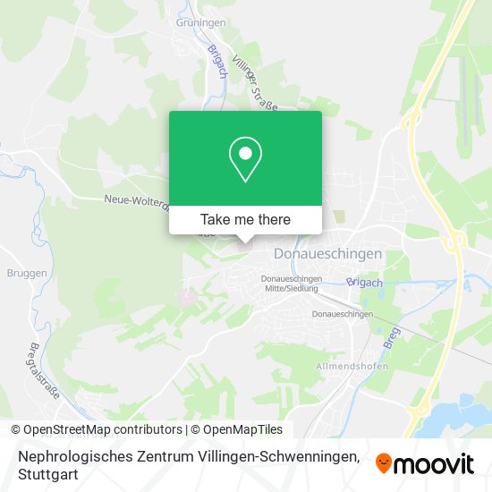 Nephrologisches Zentrum Villingen-Schwenningen map