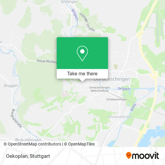 Карта Oekoplan