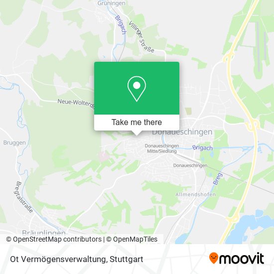 Карта Ot Vermögensverwaltung