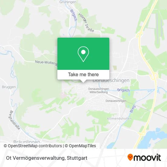 Карта Ot Vermögensverwaltung