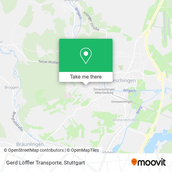 Gerd Löffler Transporte map
