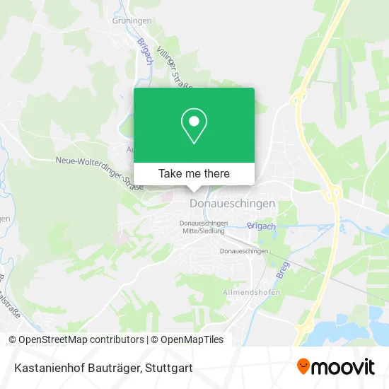 Карта Kastanienhof Bauträger