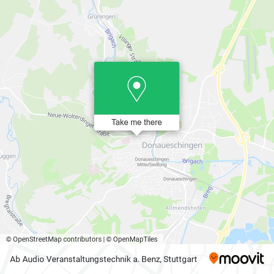 Карта Ab Audio Veranstaltungstechnik a. Benz