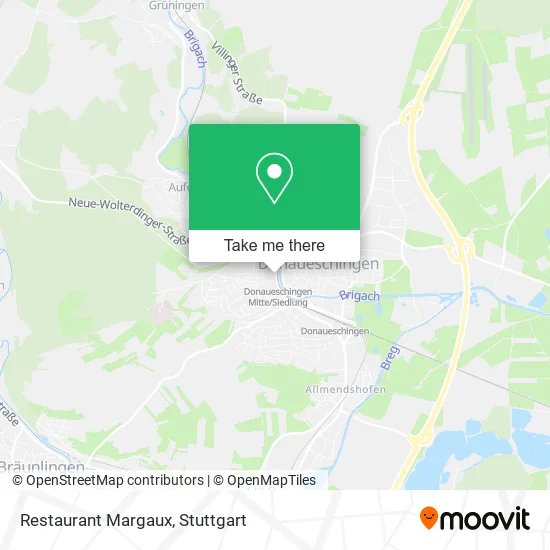 Карта Restaurant Margaux