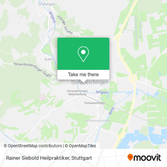 Rainer Siebold Heilpraktiker map
