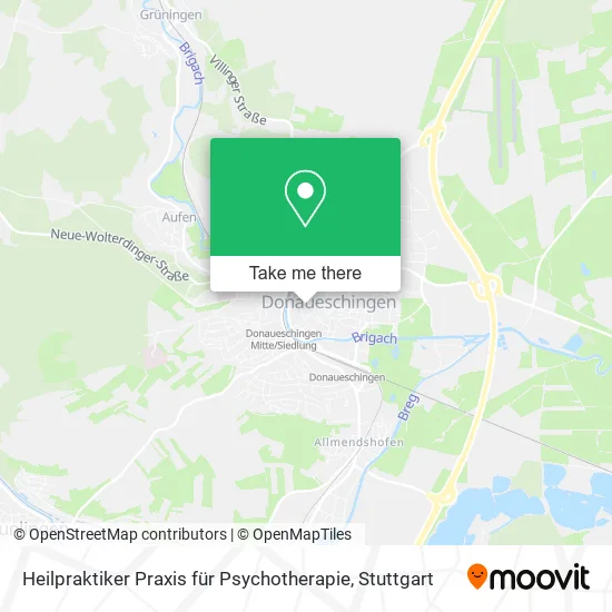Карта Heilpraktiker Praxis für Psychotherapie
