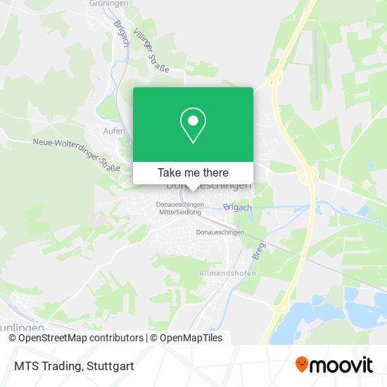 MTS Trading map