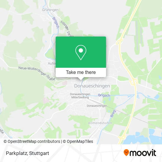 Карта Parkplatz