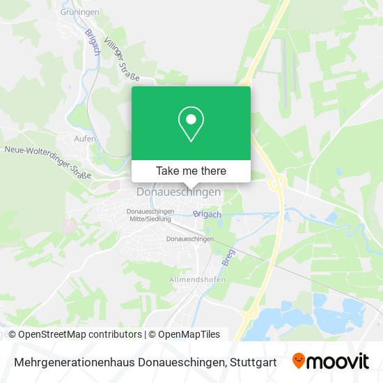Mehrgenerationenhaus Donaueschingen map