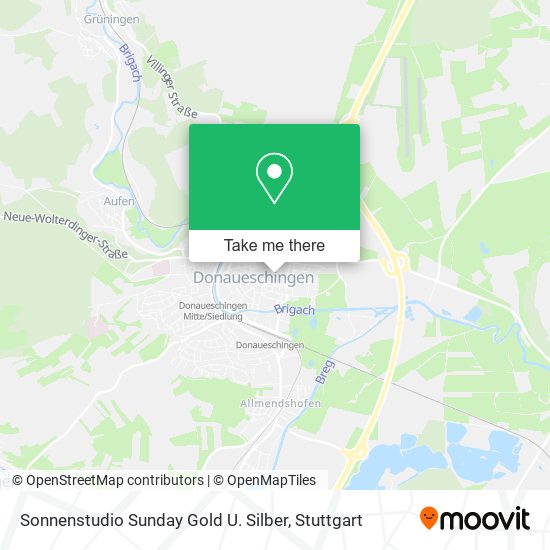 Sonnenstudio Sunday Gold U. Silber map