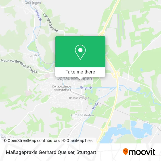 Карта Maßagepraxis Gerhard Queiser