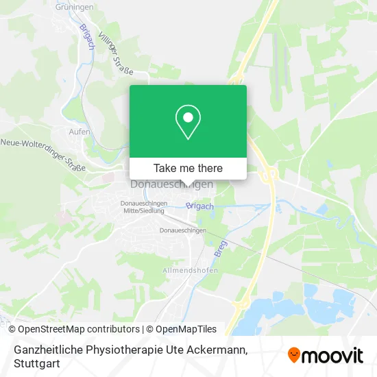 Карта Ganzheitliche Physiotherapie Ute Ackermann