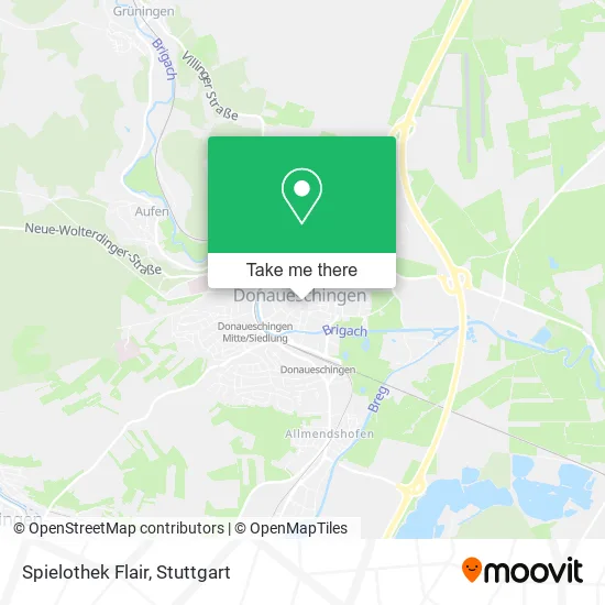 Карта Spielothek Flair