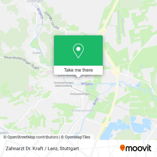 Zahnarzt Dr. Kraft / Lenz map