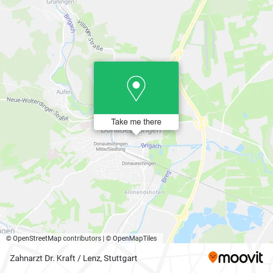 Карта Zahnarzt Dr. Kraft / Lenz