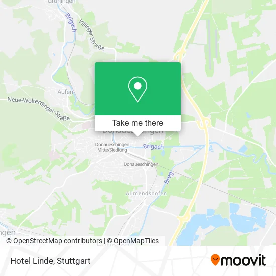 Карта Hotel Linde
