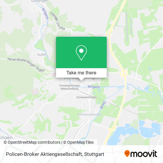 Карта Policen-Broker Aktiengesellschaft