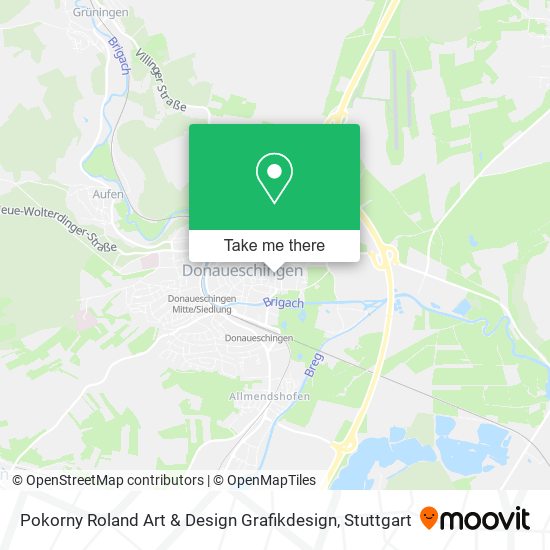 Pokorny Roland Art & Design Grafikdesign map