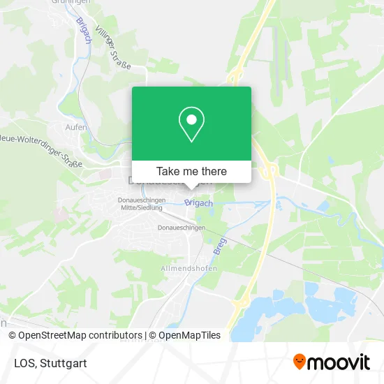 Карта LOS