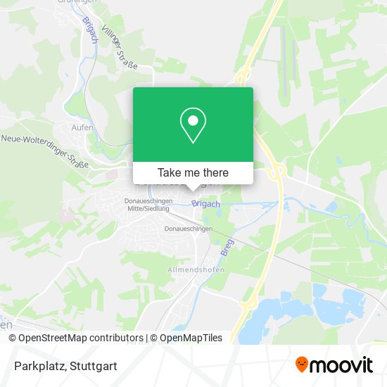 Карта Parkplatz
