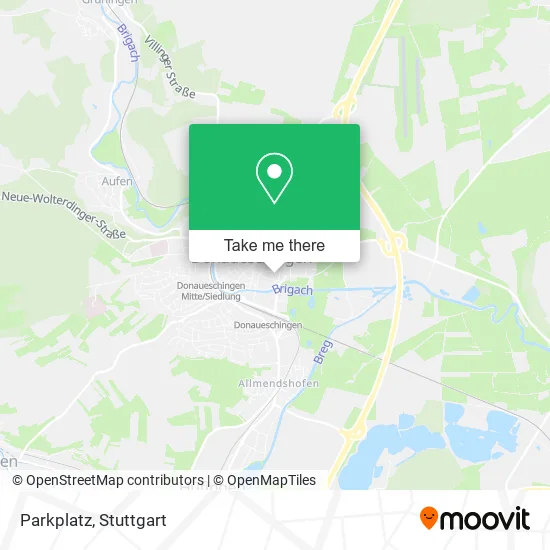 Карта Parkplatz