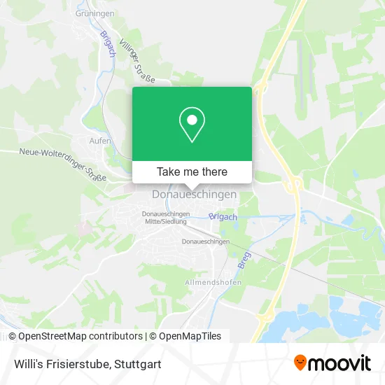 Карта Willi's Frisierstube