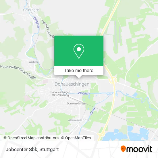 Карта Jobcenter Sbk