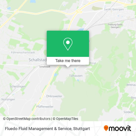 Fluedo Fluid Management & Service map