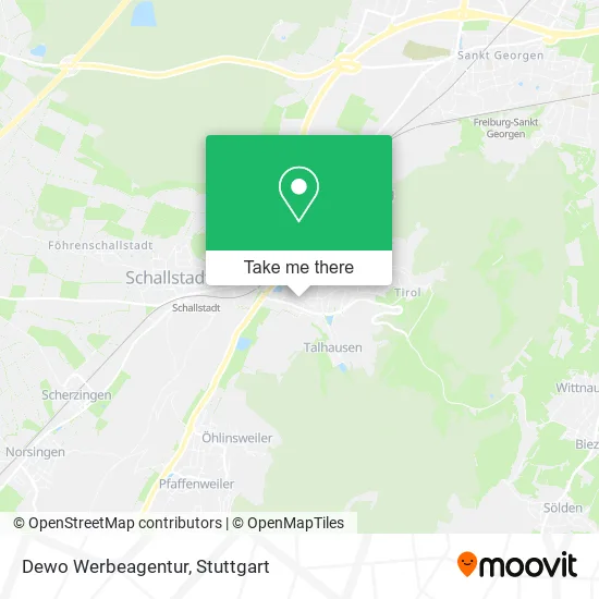 Карта Dewo Werbeagentur