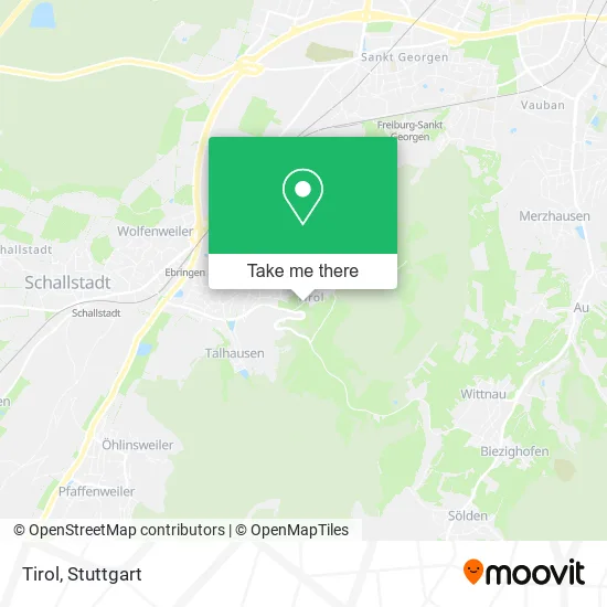Карта Tirol