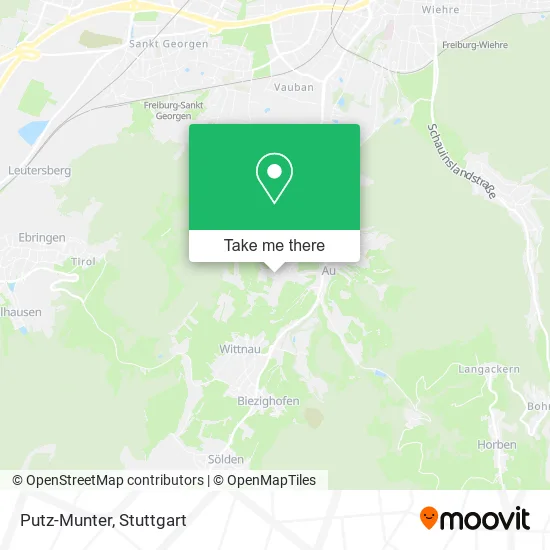 Карта Putz-Munter