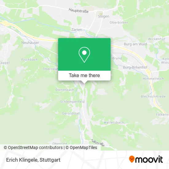 Карта Erich Klingele