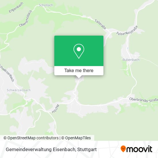 Gemeindeverwaltung Eisenbach map