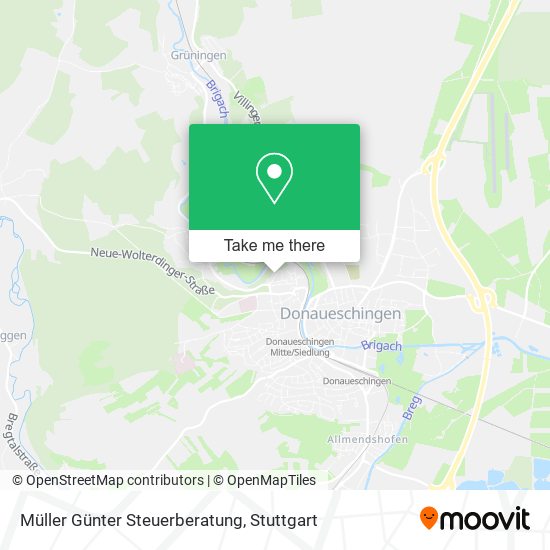 Müller Günter Steuerberatung map