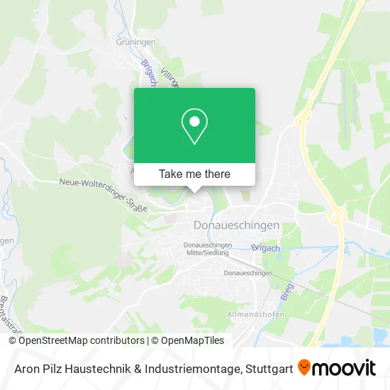 Карта Aron Pilz Haustechnik & Industriemontage